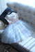Beautiful Sweetheart Tulle Graduation with Flower A Line Strapless Cute Homecoming Dress - Prom Dresses