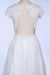 Best Cap Sleeve V-neck Sweep Train Wedding Dress - Wedding Dresses