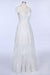 Best Cap Sleeve V-neck Sweep Train Wedding Dress - Wedding Dresses