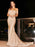 Off-Shoulder Mermaid Long Prom Dress