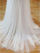 Boho Style White Tulle and Lace Wedding Dresses - wedding dresses