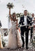 Boho Sweetheart Tulle Long Beach Charming Appliques Wedding Dress - Wedding Dresses
