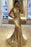 Bridelily Elegant Sequins Sleeveless Mermaid Long Prom Dress - Prom Dresses