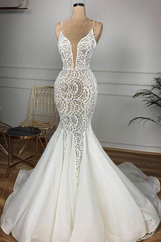 Plus Size Boho Wedding Dress With Sleeves - Bridelily