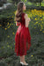 Burgundy High Low Lace Homecoming Dress Charming Hi-lo Graduation Dresses - Prom Dresses