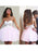 C|Bridelily A-Line Tulle Sweetheart Sleeveless Short/Mini With Beading Dresses - Prom Dresses