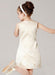 Champagne Flower Girl Dress Outfit A Line Flower Applique Beaded Knee Length Pageant Dress With Jacket