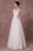 Champagne Lace Wedding Dress Backless Bridal Gown Floor-length A-line Beading Luxury Bridal Dress