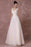 Champagne Lace Wedding Dress Backless Bridal Gown Floor-length A-line Beading Luxury Bridal Dress