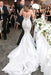 Charming Mermaid Style Off-the-Shoulder Sweep Train Lace Wedding Dress - Wedding Dresses