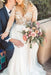 Charming Newest Beading Gorgeous Long Sleeves Unique Tulle Wedding Dress - Wedding Dresses