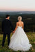 Charming Sweetheart Tulle Puffy Backless Beach Wedding Dress - Wedding Dresses