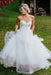 Charming Sweetheart Tulle Puffy Backless Beach Wedding Dress - Wedding Dresses