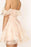 Cheap Pearl Pink Lace Sweet Homecoming Dress - Prom Dresses