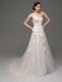 Cheap Sweetheart Lace Appliques A-Line Wedding Dresses - wedding dresses