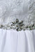 Chic A-line Lace Chiffon Floor Length Wedding Dress - Wedding Dresses