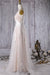 Chic Ruffle Floor Length Tulle A-line Wedding Dress - Wedding Dresses