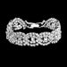 Chic Silver Crystal Necklace Earrings Bracelet Jewelry Sets | Bridelily - jewelry sets