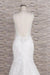 Chic Spaghetti Strap Appliques Mermaid Wedding Dress - Wedding Dresses
