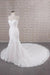 Chic Spaghetti Strap Appliques Mermaid Wedding Dress - Wedding Dresses
