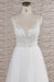 Chic Spaghetti Strap Appliques Tulle Wedding Dress - Wedding Dresses