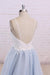 Chic Spaghetti Strap Organza A-line Wedding Dress - Wedding Dresses