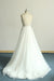 Chic Strap Spaghetti Appliques Tulle Wedding Dress - Wedding Dresses