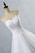 Chic Strapless Appliques A-line Tulle Wedding Dress - Wedding Dresses