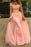 Coral Prom Dresses Mermaid Lace Long Evening Gowns - Prom Dresses