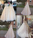 Custom-made Lace Appliques Tulle Long Wedding Dress - Wedding Dresses