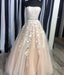Custom-made Lace Appliques Tulle Long Wedding Dress - Wedding Dresses