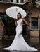 Customize Wedding Dress With Train Sleeveless Beaded Square Neck Bridal Gowns