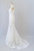 Deep V-neck Appliques Tulle Mermaid Wedding Dress - Wedding Dresses