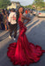 Deep V Neck Sleeveless Open Back Floor Length Prom Dresses - Prom Dresses