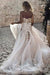 Elegant A Line Sweetheart Tulle Lace Applique Ivory Wedding Long Dress - Wedding Dresses