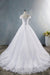 Elegant Appliques Lace Tulle A-line Wedding Dress - Wedding Dresses