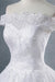 Elegant Appliques Lace Tulle A-line Wedding Dress - Wedding Dresses