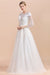 Elegant Floor Length Lace Long Sleeve Wedding Dress - Wedding Dresses