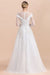 Elegant Floor Length Lace Long Sleeve Wedding Dress - Wedding Dresses