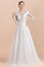 Elegant Floor Length Lace Long Sleeve Wedding Dress - Wedding Dresses