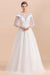 Elegant Floor Length Lace Long Sleeve Wedding Dress - Wedding Dresses