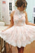 Elegant High Neck Homecoming with White Lace Sweet 16 Graduation Dress - Prom Dresses