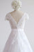 Elegant Lace Cap Sleeve Tulle A-line Wedding Dress - Wedding Dresses