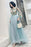 Elegant Long Sleeves Appliqued Tulle Prom Floor Length Appliques Evening Dress - Prom Dresses