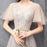 Elegant Off Shoulder Floor Length Tulle Prom Dress Bridesmaid Dresses - Prom Dresses