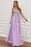 Elegant Off Shoulder Purple Lace Long Prom Dresses with High Slit, Lilac Lace Formal Dresses, Lavender Evening Dresses 