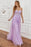 Elegant Off Shoulder Purple Lace Long Prom Dresses with High Slit, Lilac Lace Formal Dresses, Lavender Evening Dresses 