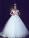 Elegant Portrait Sleeveless Ball Gown Wedding Dresses - wedding dresses