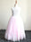 Flower Girl Dresses Jewel Neck Lace Sleeveless Ankle-Length Princess Silhouette Bows Kids Social Pageant Dresses