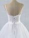 Elegant Spaghetti-Strap Lace Sashes Tulle Wedding Dresses - wedding dresses